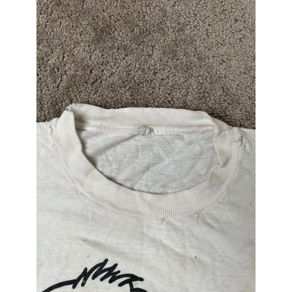 Vintage Mens Tshitr 80s "Chill Out" Cute Duck ORIGINAL Graphic Tee, Size M - Picture 6 of 14